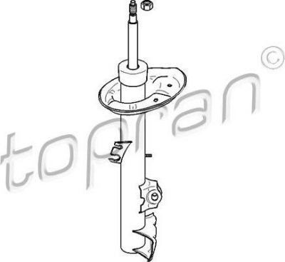 Topran 501 621 амортизатор на 3 (E36)