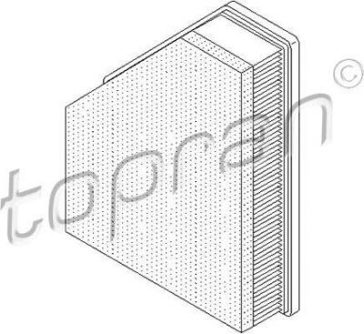 Topran 501 669 воздушный фильтр на X1 (E84)