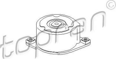 Topran 501 674 натяжитель ремня, клиновой зубча на X5 (E53)
