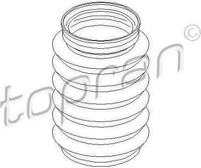 Topran 501 786 защитный колпак / пыльник, амортизатор на 3 кабрио (E93)