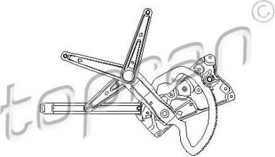 Topran 501 822 подъемное устройство для окон на 3 (E36)