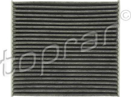 Topran 600 044 фильтр, воздух во внутренном пространстве на TOYOTA LAND CRUISER 200 (VDJ2_, UZJ2_)