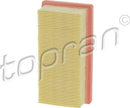 Topran 600 078 воздушный фильтр на FIAT PANDA Van (141_)