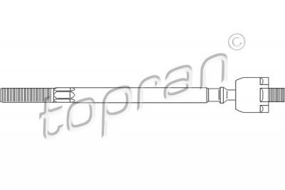 Topran 700 107 осевой шарнир, рулевая тяга на RENAULT MEGANE I (BA0/1_)