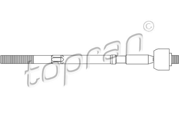 Topran 700 108 осевой шарнир, рулевая тяга на RENAULT MEGANE I (BA0/1_)