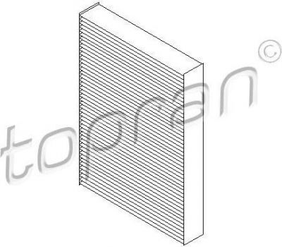 Topran 700 130 фильтр, воздух во внутренном пространстве на RENAULT CLIO II (BB0/1/2_, CB0/1/2_)