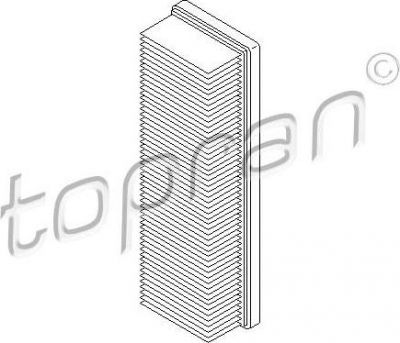 Topran 700 241 воздушный фильтр на RENAULT CLIO I (B/C57_, 5/357_)