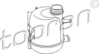 Topran 700 339 компенсационный бак, охлаждающая жидкость на DACIA LOGAN EXPRESS (FS_)