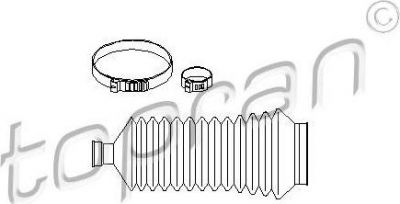 Topran 700 374 комплект пылника, рулевое управление на RENAULT CLIO II фургон (SB0/1/2_)