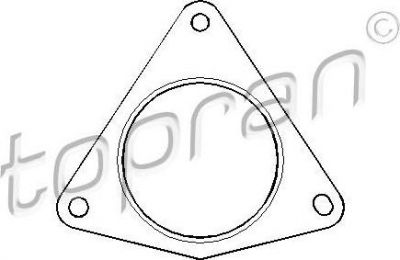 Topran 700 613 прокладка, труба выхлопного газа на RENAULT SCЙNIC I (JA0/1_)