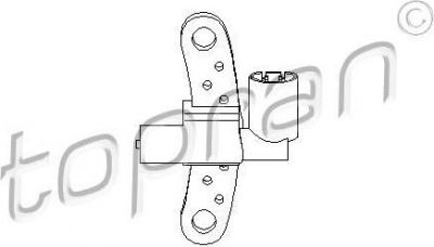 Topran 700 756 датчик импульсов на RENAULT FLUENCE (L30_)