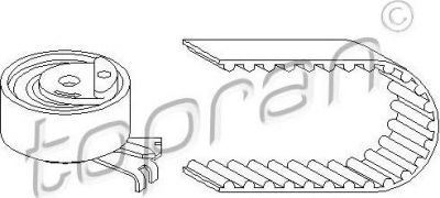 Topran 720 150 комплект ремня грм на PEUGEOT PARTNER фургон (5)
