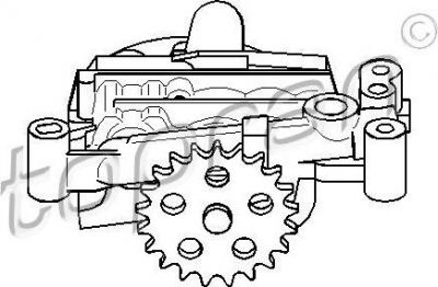 Topran 720 157 масляный насос на OPEL INSIGNIA