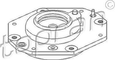 Topran 720 267 опора стойки амортизатора на PEUGEOT 306 (7B, N3, N5)