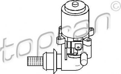 Topran 720 283 водяной насос, система очистки окон на FIAT DUCATO фургон (230L)