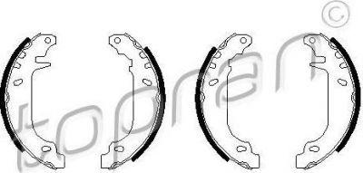 Topran 720 348 комплект тормозных колодок на PEUGEOT 306 кабрио (7D, N3, N5)