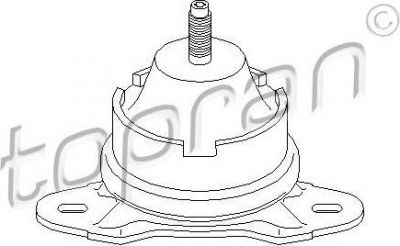 Topran 720 380 подвеска, двигатель на OPEL OMEGA A (16_, 17_, 19_)