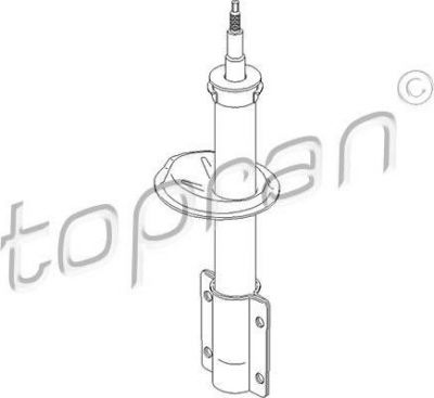 Topran 720 837 амортизатор на PEUGEOT BOXER фургон (230L)