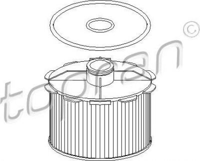 Topran 720 949 топливный фильтр на TOYOTA COROLLA (_E11_)