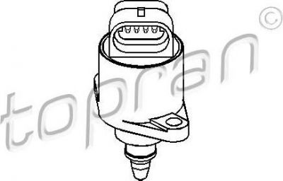 Topran 721 464 поворотная заслонка, подвод воздуха на MAZDA 6 Hatchback (GG)