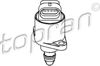 Topran 721 466 поворотная заслонка, подвод воздуха на VOLVO S80 II (AS)