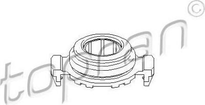 Topran 721 484 выжимной подшипник на PEUGEOT 306 (7B, N3, N5)