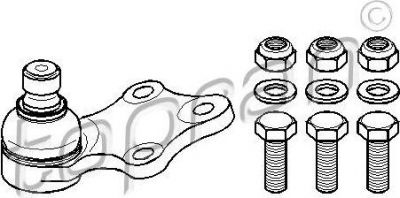 Topran 721 848 несущий / направляющий шарнир на PEUGEOT 306 (7B, N3, N5)