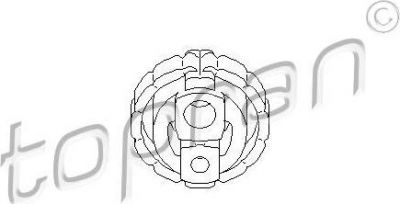Topran 721 946 кронштейн, глушитель на PEUGEOT 406 Break (8E/F)