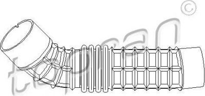 Topran 722 079 рукав воздухозаборника, воздушный фильтр на PEUGEOT BOXER фургон (230L)