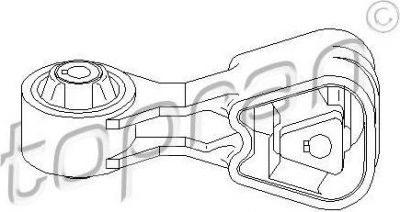 Topran 722 156 подвеска, двигатель на FIAT ULYSSE (179AX)