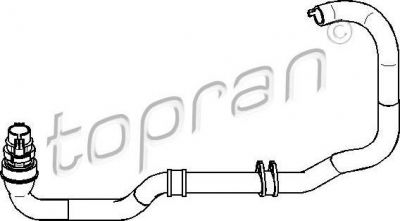 Topran 722 271 шланг радиатора на PEUGEOT PARTNER фургон (5)
