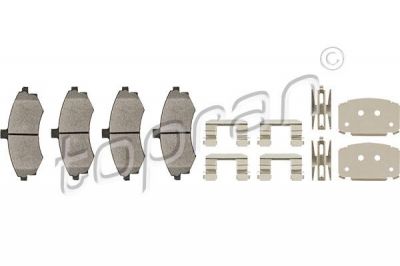 Topran 820 436 комплект тормозных колодок, дисковый тормоз на HYUNDAI ELANTRA (XD)