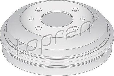 Topran 820 522 тормозной барабан на HYUNDAI ACCENT II седан (LC)