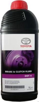 TOYOTA Жидкость тормозная 1.0L UNIVERSAL 1.0L DOT 4 (08823-80112)