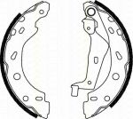 TRISCAN 8100 10005 комплект тормозных колодок на SMART FORTWO Cabrio (451)