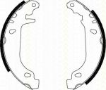 TRISCAN 8100 10545 комплект тормозных колодок на PEUGEOT 306 (7B, N3, N5)