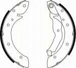 TRISCAN 8100 10575 комплект тормозных колодок на PEUGEOT 405 II (4B)
