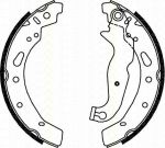 TRISCAN 8100 16012 комплект тормозных колодок на MAZDA 2 (DE)