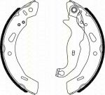 TRISCAN 8100 16013 комплект тормозных колодок на FORD FIESTA VI