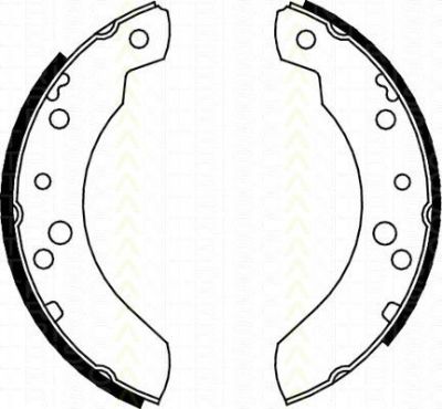 TRISCAN 8100 16440 комплект тормозных колодок на FORD TRANSIT c бортовой платформой/ходовая часть (E_ _)