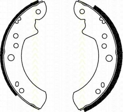 TRISCAN 8100 16446 комплект тормозных колодок на FORD TRANSIT c бортовой платформой/ходовая часть (V_ _)