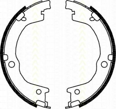 TRISCAN 8100 18006 комплект тормозных колодок, стояночная тормозная с на HYUNDAI SANTA FE II (CM)