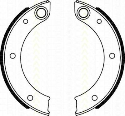 TRISCAN 8100 20003 комплект тормозных колодок, стояночная тормозная с на PORSCHE 911 Speedster (964)