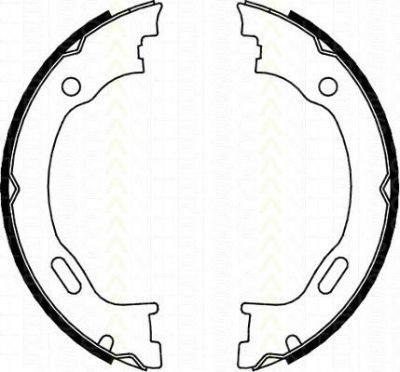 TRISCAN 8100 23028 комплект тормозных колодок, стояночная тормозная с на CHRYSLER 300 C Touring (LX)