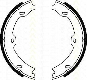 TRISCAN 8100 23031 комплект тормозных колодок, стояночная тормозная с на MERCEDES-BENZ S-CLASS (W221)