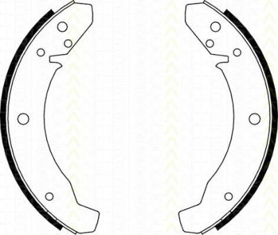 TRISCAN 8100 29105 комплект тормозных колодок на VW KAEFER кабрио (15)