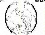 TRISCAN 8100 42416 комплект тормозных колодок на MITSUBISHI LANCER III (C1_A, C6_A)