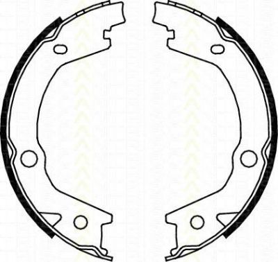 TRISCAN 8100 43020 комплект тормозных колодок, стояночная тормозная с на KIA SPORTAGE (JE_, KM_)