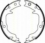 TRISCAN 8100 80010 комплект тормозных колодок, стояночная тормозная с на DODGE CALIBER