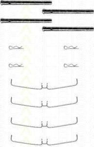 TRISCAN 8105 101456 комплектующие, колодки дискового тормоза на VOLVO 240 Kombi (P245)